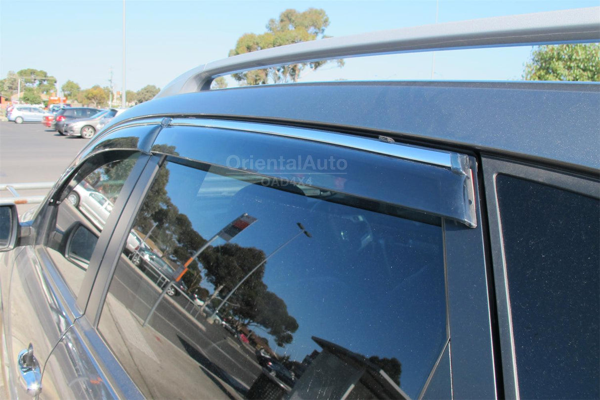 Chrome Edge Weather Shields for KIA Sorento XM Series 2009-2015