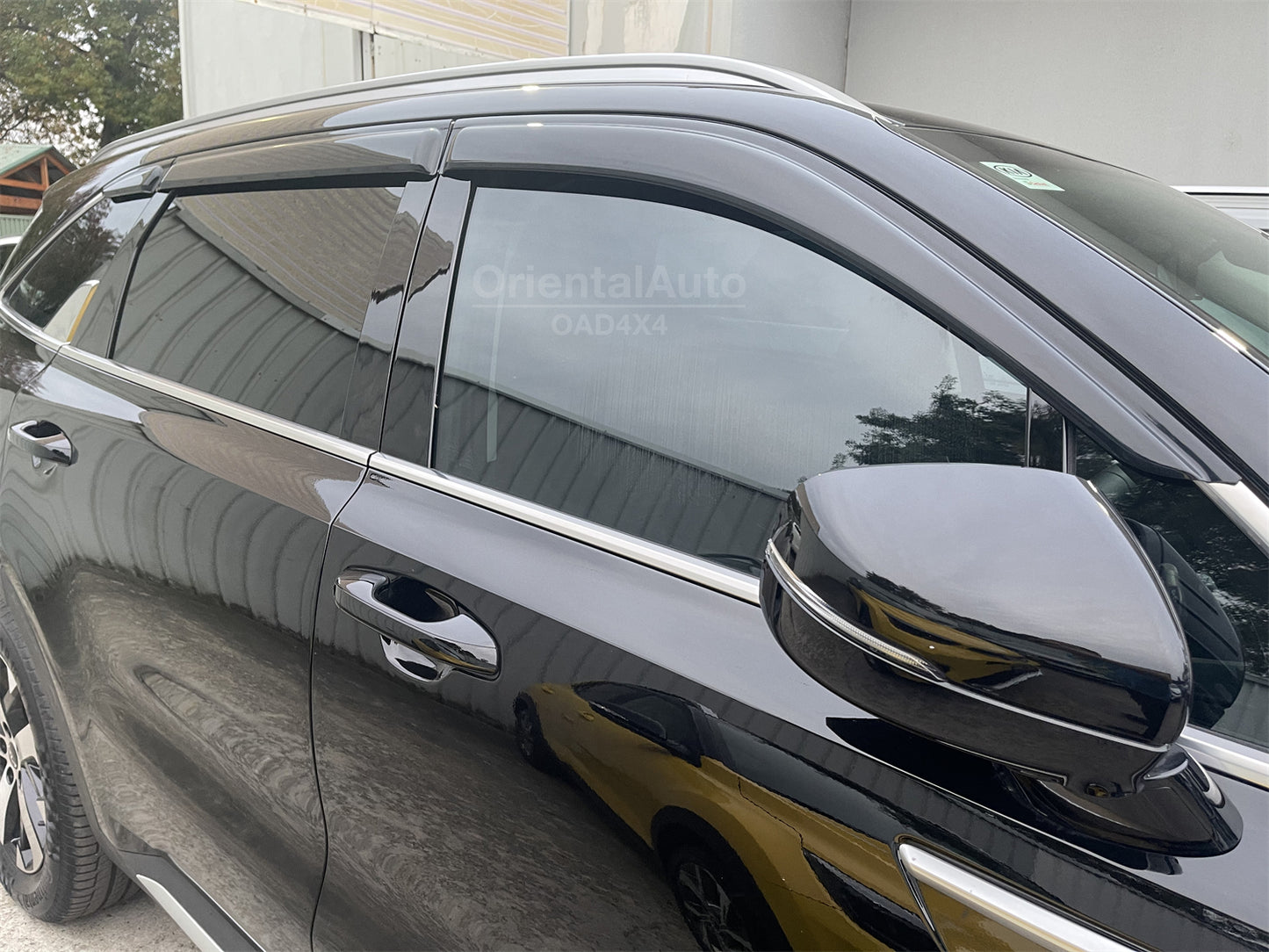 Luxury 6pcs Weather Shields for KIA MQ4 Sorento 2020+ Weathershield Window Visor
