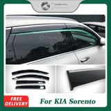 Stainless Edge Weather Shields for KIA Sorento UM Series 2015-2020