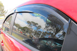 Weather Shields for Kia Rio UB Series Hatch 2011-2016