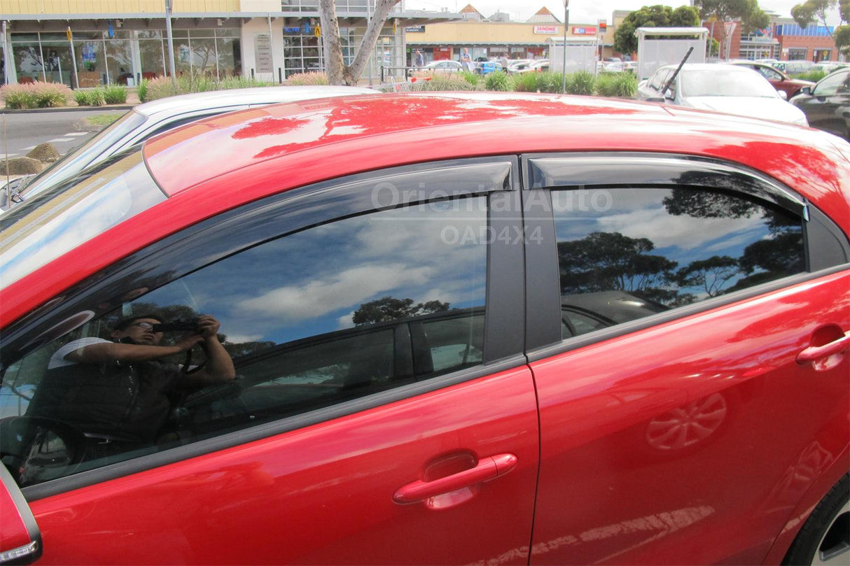 Weather Shields for Kia Rio UB Series Hatch 2011-2016