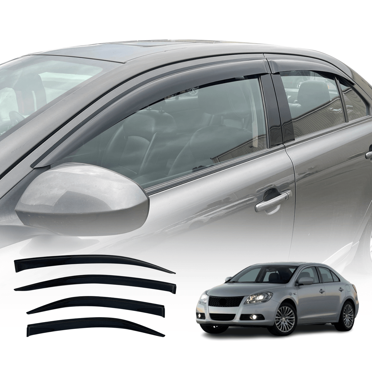 Weather Shields for Suzuki Kizashi 2010-2016