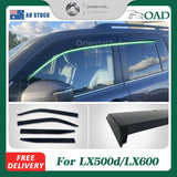 Injection Weather Shields for LEXUS LX500D LX600 2021-Onwards