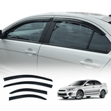Weather Shields for Mitsubishi Lancer CJ CF Sedan 2007-2017