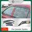 Premium Weathershields Weather Shields For Mitsubishi Lancer Sedan 1996-2003 Window Visor
