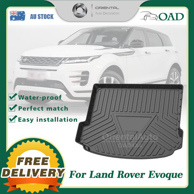 OAD 3D TPE Boot Mat for Land Rover 5Door Range Rover Evoque L551 2018-Onwards Cargo Mat Trunk Mat Boot Liner
