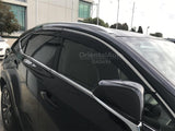 Stainless Edge Weather Shields for Lexus NX Series 2014-2021