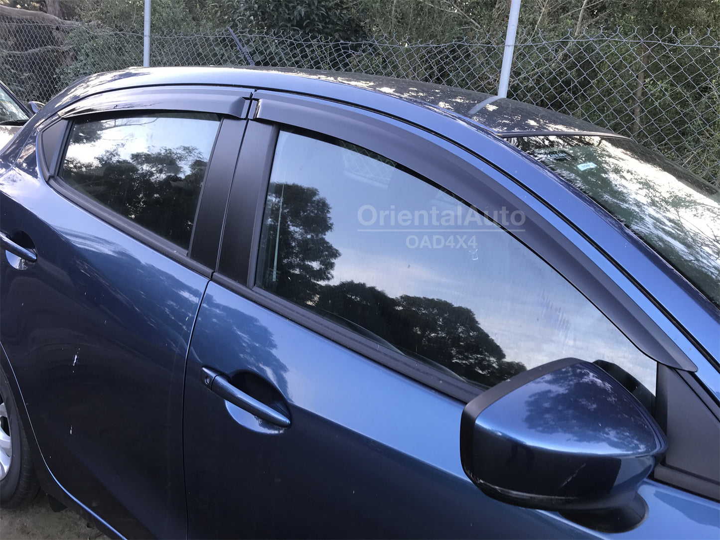 Injection Weathershields For Mazda 2 Hatch 5D 2014-Onwards Weather Shields Window Visor