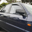 Premium 2pcs Weathershields Weather Shields Window Visor For Ford Laser sedan 1998-2002