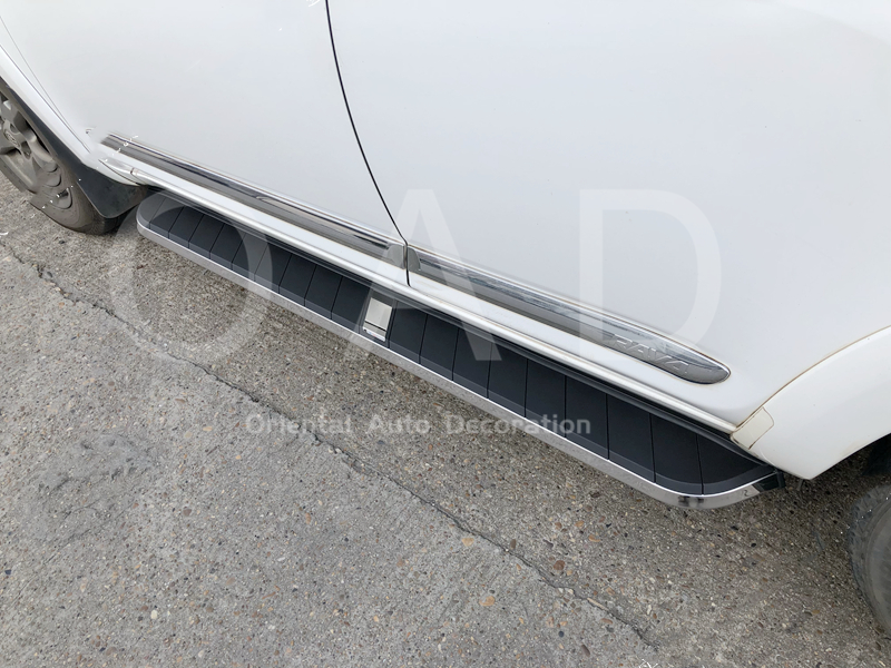 Black Aluminum Side Steps / Running Board For Mercedes-Benz GLC Class X253 2015-2022 #MC