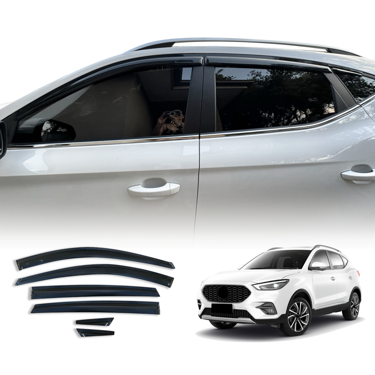 Weather Shields for MG ZS / ZST / ZS EV 2018-2024 6PCS
