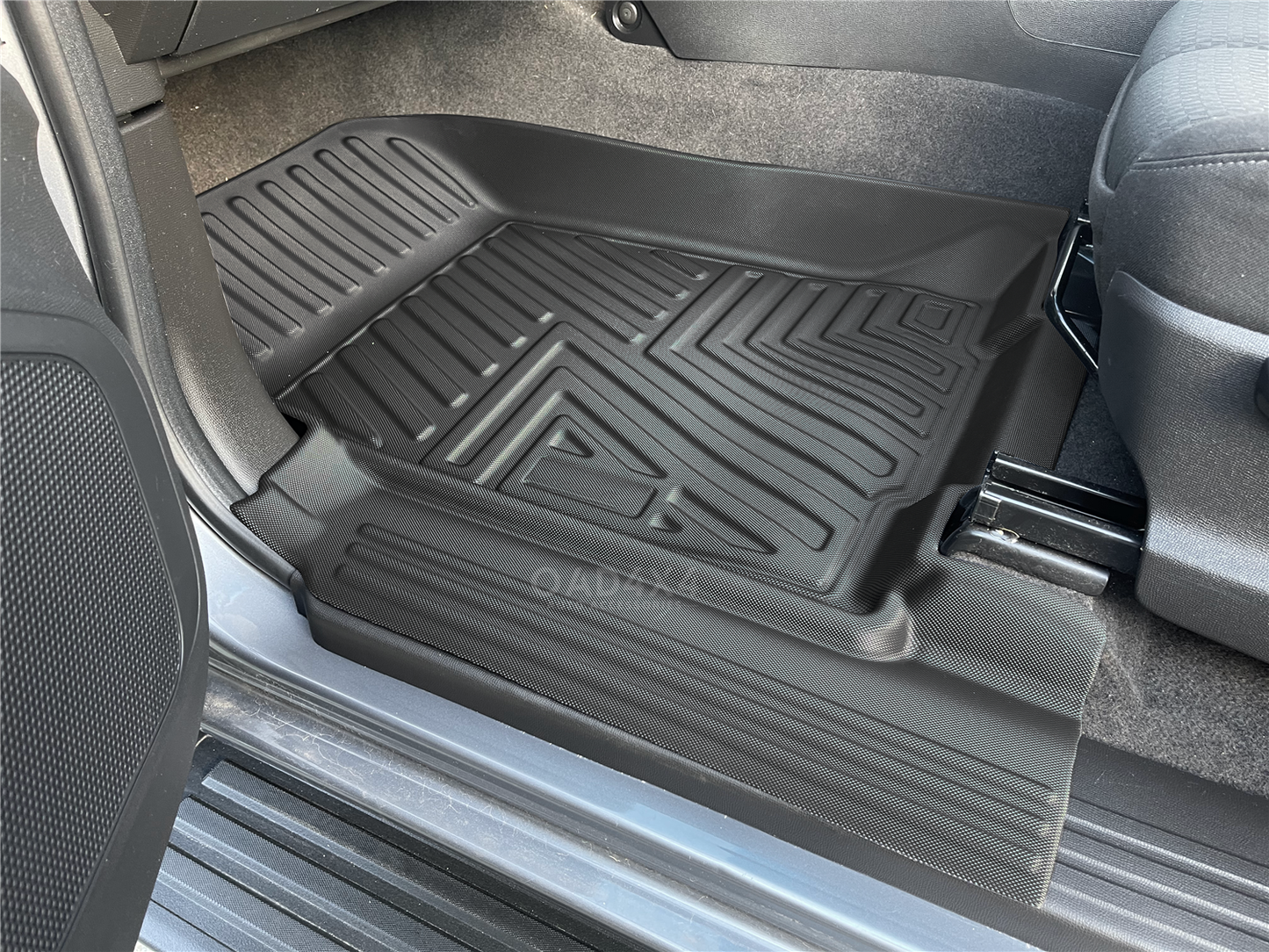 3Rows 5D TPE Floor Mats for ISUZU MU-X MUX 2013-2021 7 Seats Door Sill Covered Car Floor Liner Mats