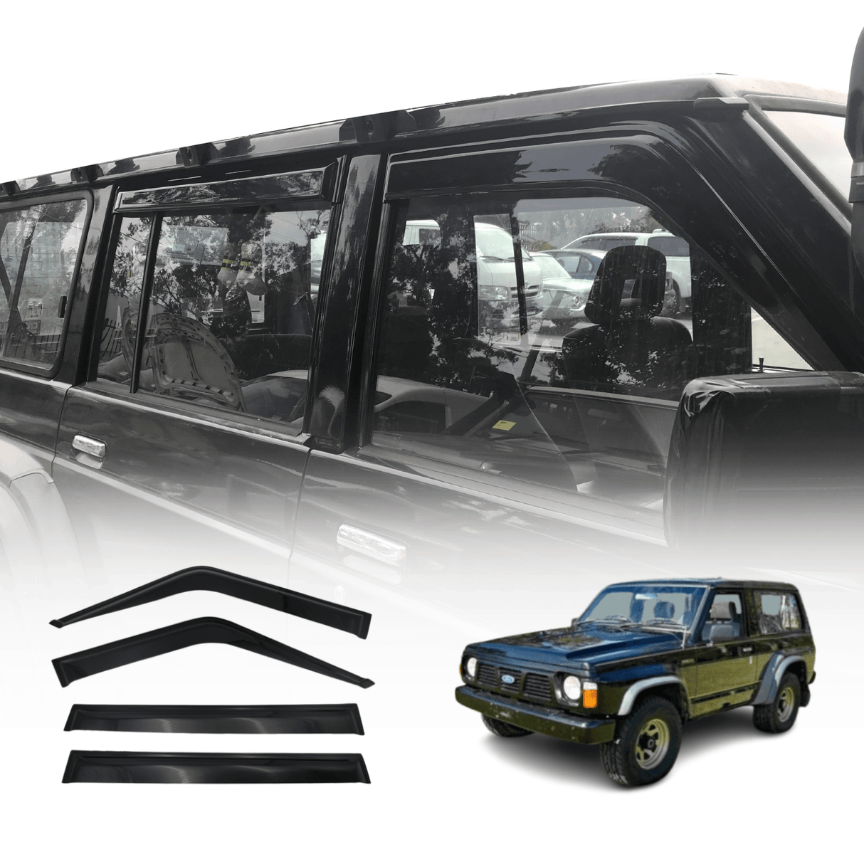 Weather Shields for Ford Maverick 1988-1993 Auto Mirror