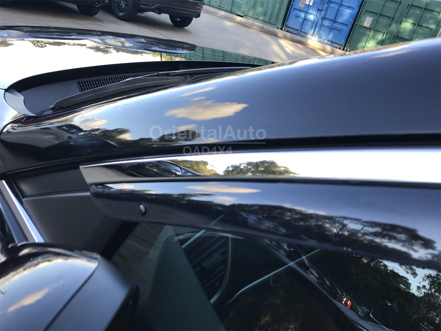 Injection Stainless Weathershields For Mazda 3 BM BN Sedan 2013-2019 Weather Shields Window Visor