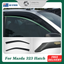 Luxury Weathershields For Mazda 323 Hatch 5D 1998-2004 2pcs Weather Shields Window Visor