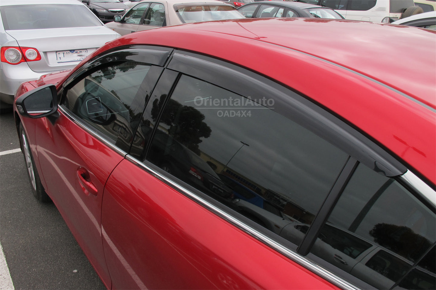 Premium Weathershields For Mazda 6 GJ Sedan 2012+ Weather Shields Window Visor