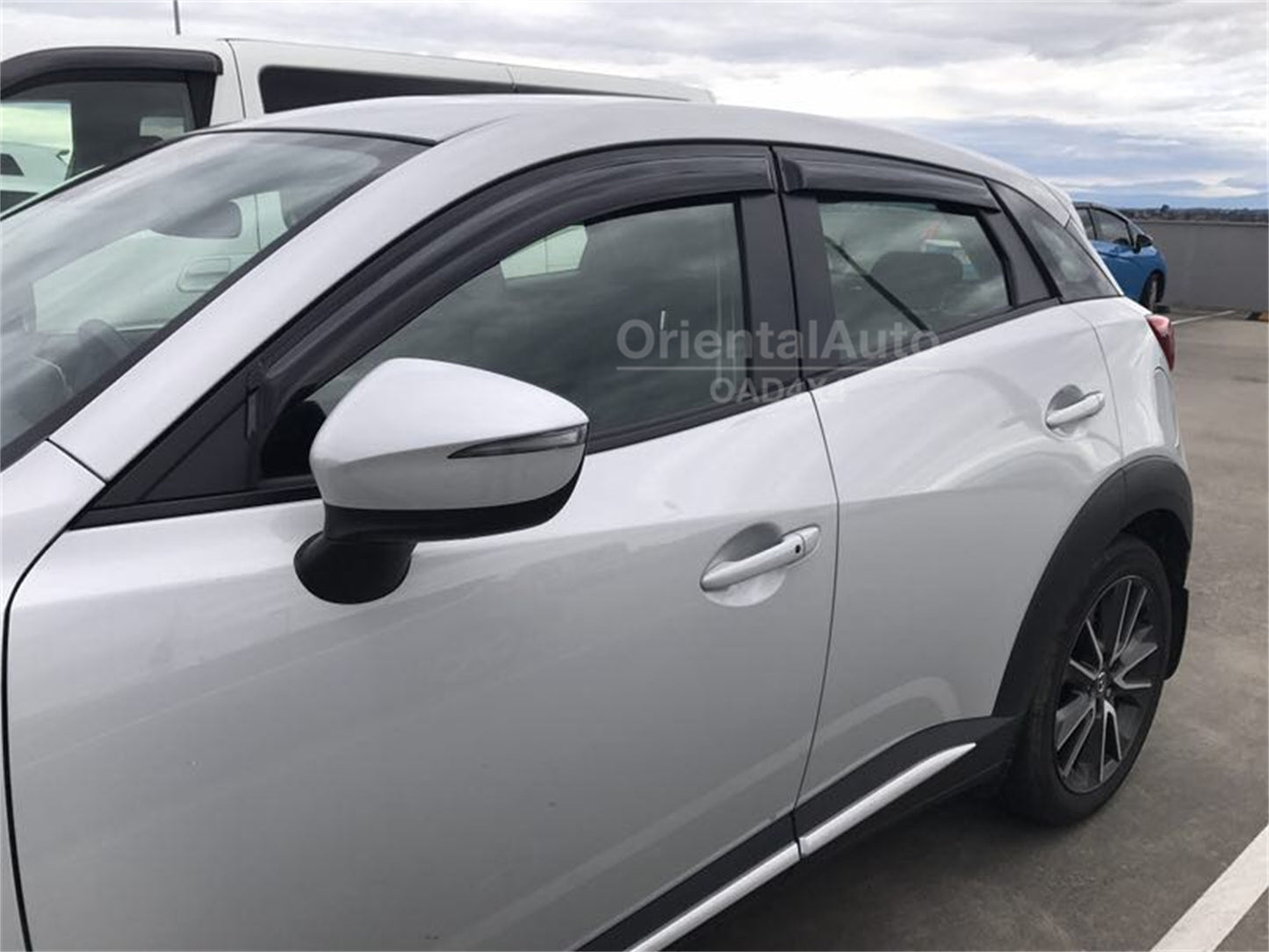 Luxury Weather Shields for Mazda CX3 2015+ Weathershields Window Visors