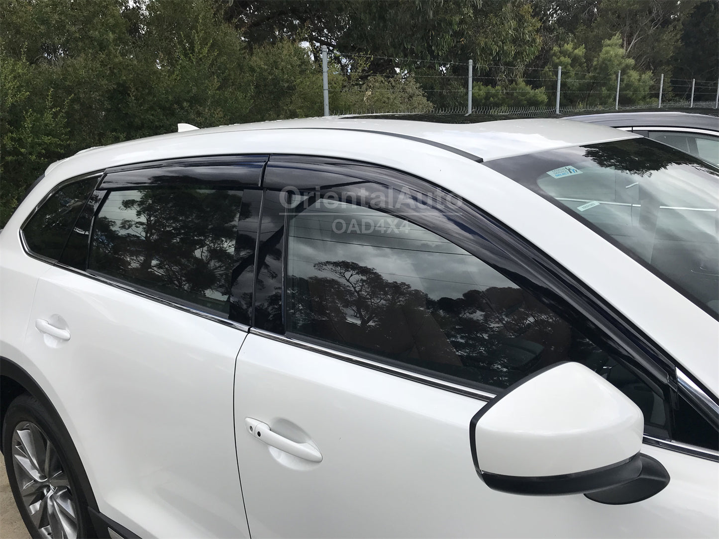 Injection Weathershields Weather Shields Window Visor For Mazda CX9 2016-Onwards