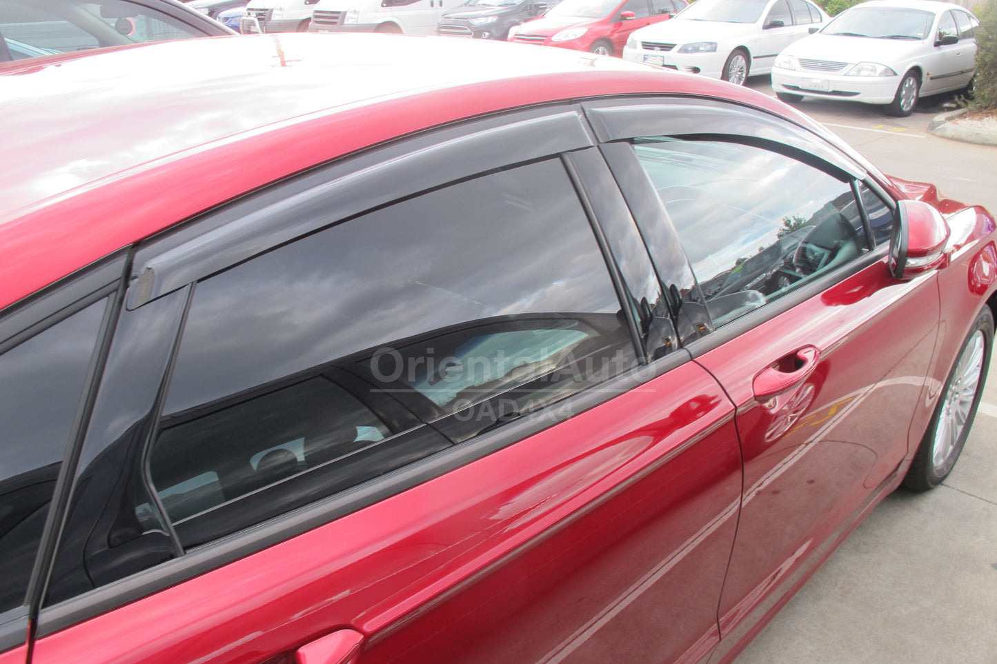 Premium Weathershields Weather Shields Window Visor For Ford Mondeo Hatch MD Series 2015+