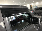 Bonnet Protector & Widened Luxury Weathershield for Jeep Wrangler JL Series 2 Doors 2018-Onwards