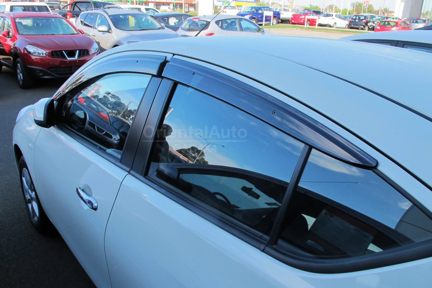 Injection Weathershields For Nissan Almera Weather Shields Window Visor