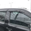 Injection Weather Shields Weathershield Window Visor for Nissan Navara D40 Dual Cab 2005-2015