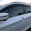 Premium Weathershields Weather Shields Window Visor For Nissan Qashqai J11 Series 2014-2022