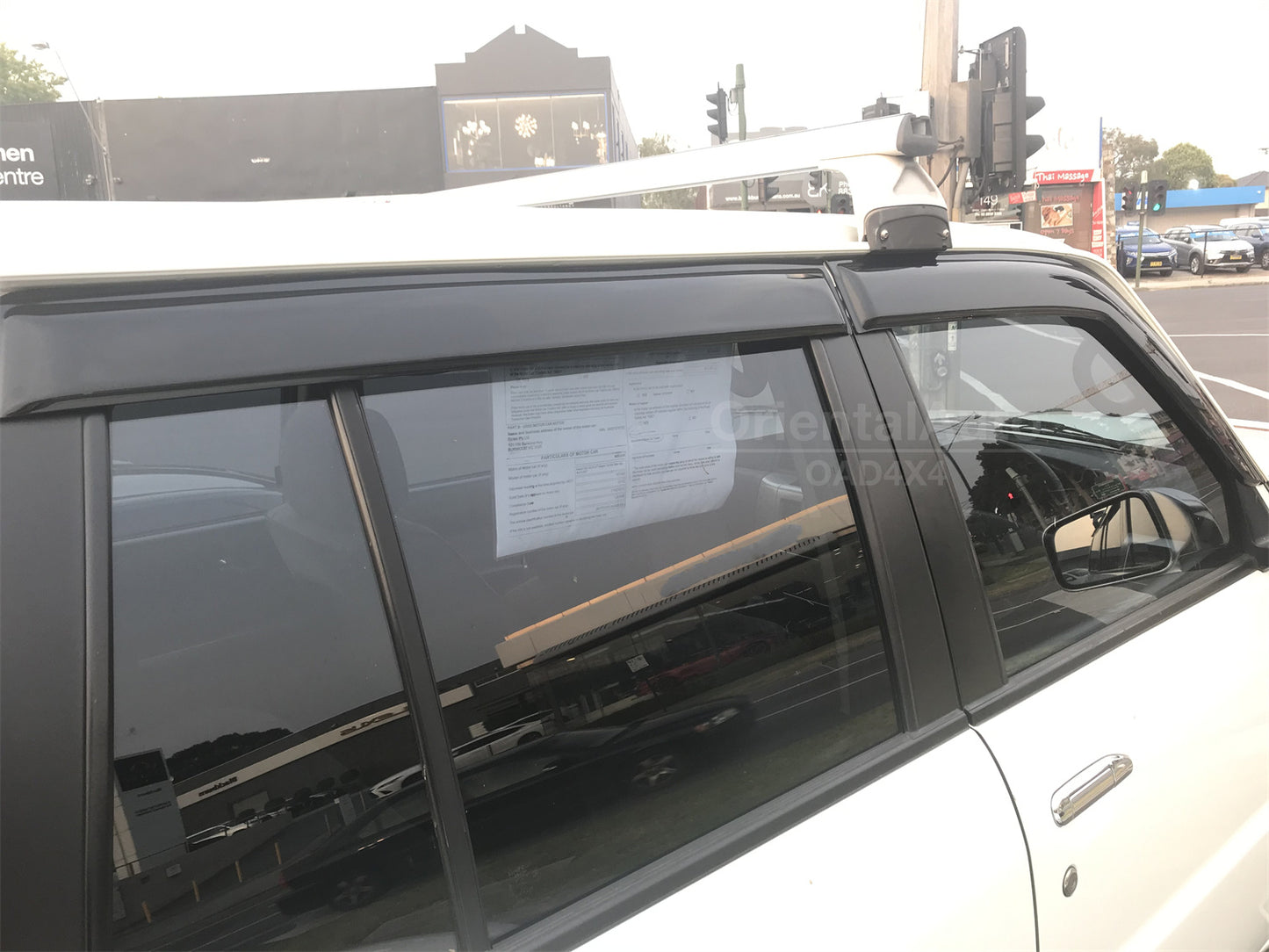 Luxury Full Cover Weathershields Weather Shields Window Visors For Nissan Patrol Y61 GU 1998-2016