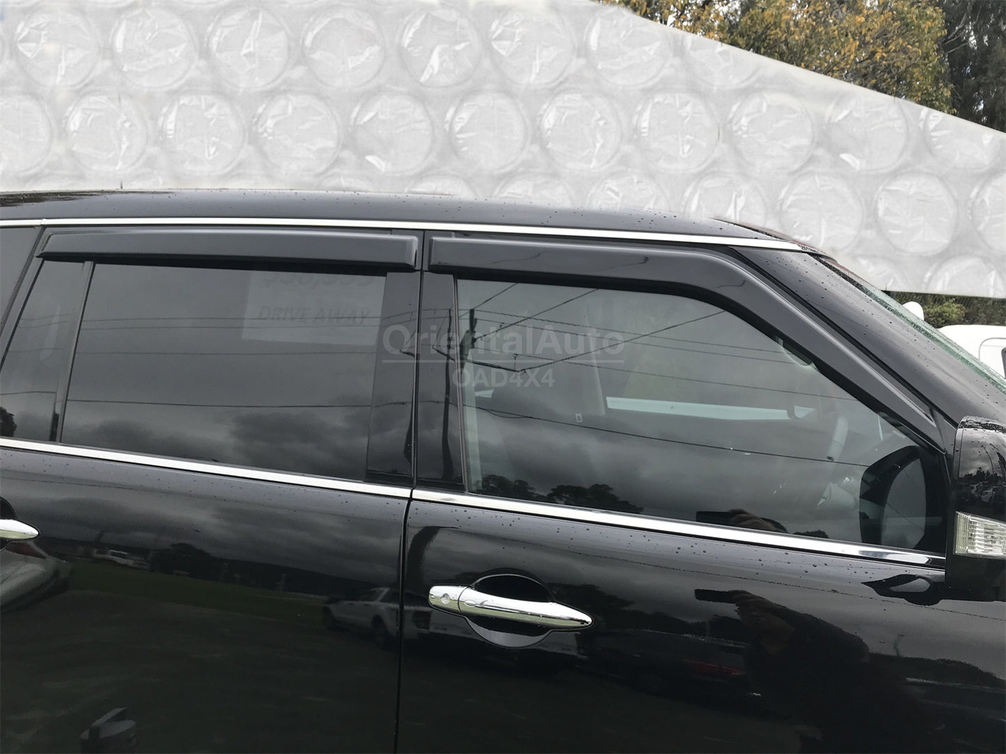 Luxury Weathershields Weather Shields Window Visor For INFINITI QX80 Z62 2015-2019