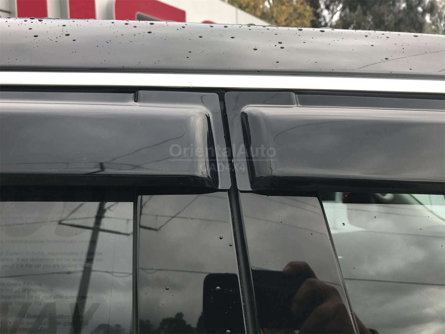 Luxury Weathershields Weather Shields Window Visor For INFINITI QX80 Z62 2015-2019