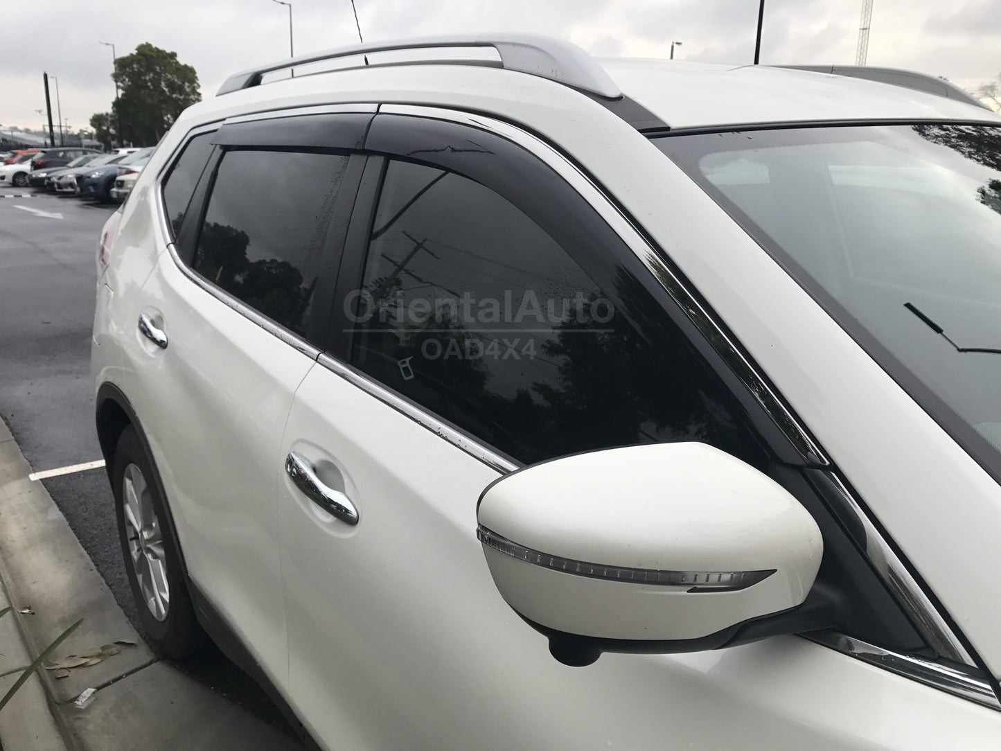 Injection Stainless Weathershields Weather Shields Window Visor For Nissan X-Trail T32 2014-2022