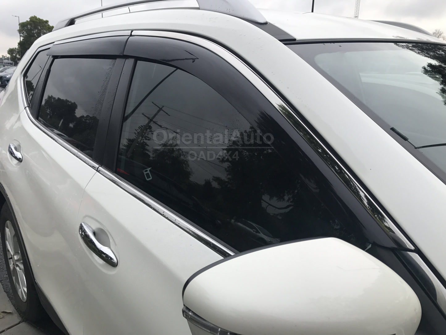 Injection Stainless Weathershields Weather Shields Window Visor For Nissan X-Trail T32 2014-2022