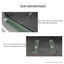 Pre-order Luxury Weathershields & 3D TPE Cargo Mat for Toyota Prado 120 2003-2009 Weathershields Window Visor Boot Mat with Inner Rear Step Panel Covered