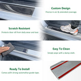 Stainless Door Sill Protector for Nissan Navara D27 Dual Cab 2026-Onwards