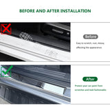 Stainless Door Sill Protector for Nissan Navara D27 Dual Cab 2026-Onwards