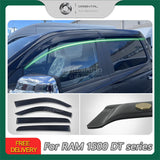 Weather Shields for RAM 1500 DT Series Crew Cab 2020-Onwards