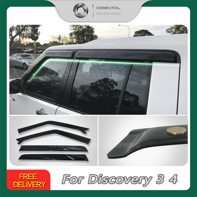 Luxury Weathershields For Land Rover Discovery 3 4 2004-2017 Weather Shields Window Visor