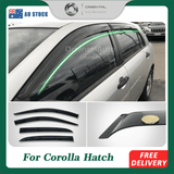 Weather Shields for Toyota Corolla Hatch 2001-2007