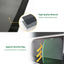 4PCS Magnetic Sun Shade for Honda Accord 2008-2012 Window Sun Shades UV Protection Mesh Cover