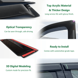 Weather Shields for Volkswagen Touareg 7L 2003-2010