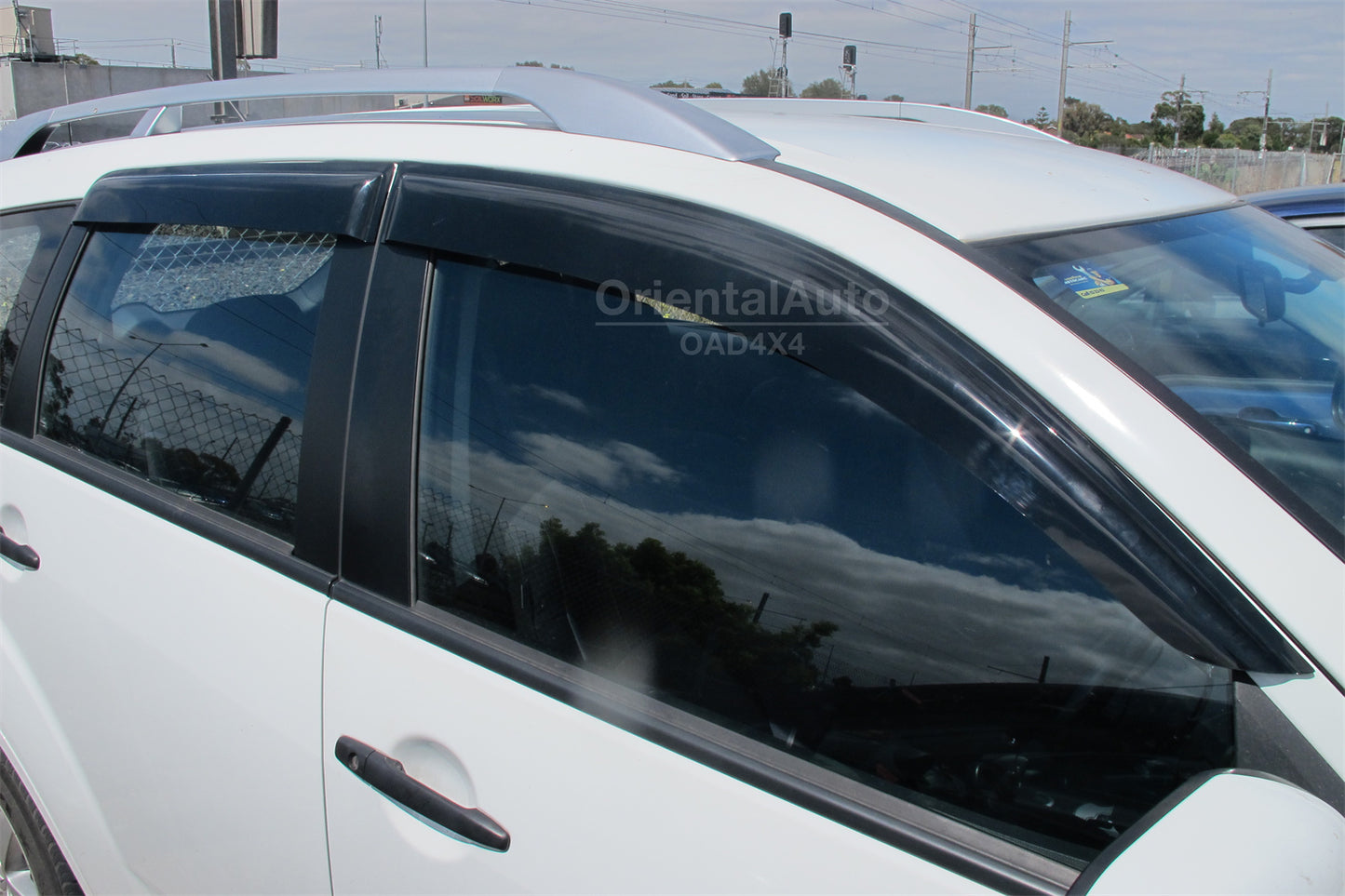 Premium Weathershields Weather Shields Window Visor For Mitsubishi Outlander ZG ZH 2006-2012