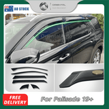 Weather Shields for Hyundai Palisade 2019-Onwards 6PCS
