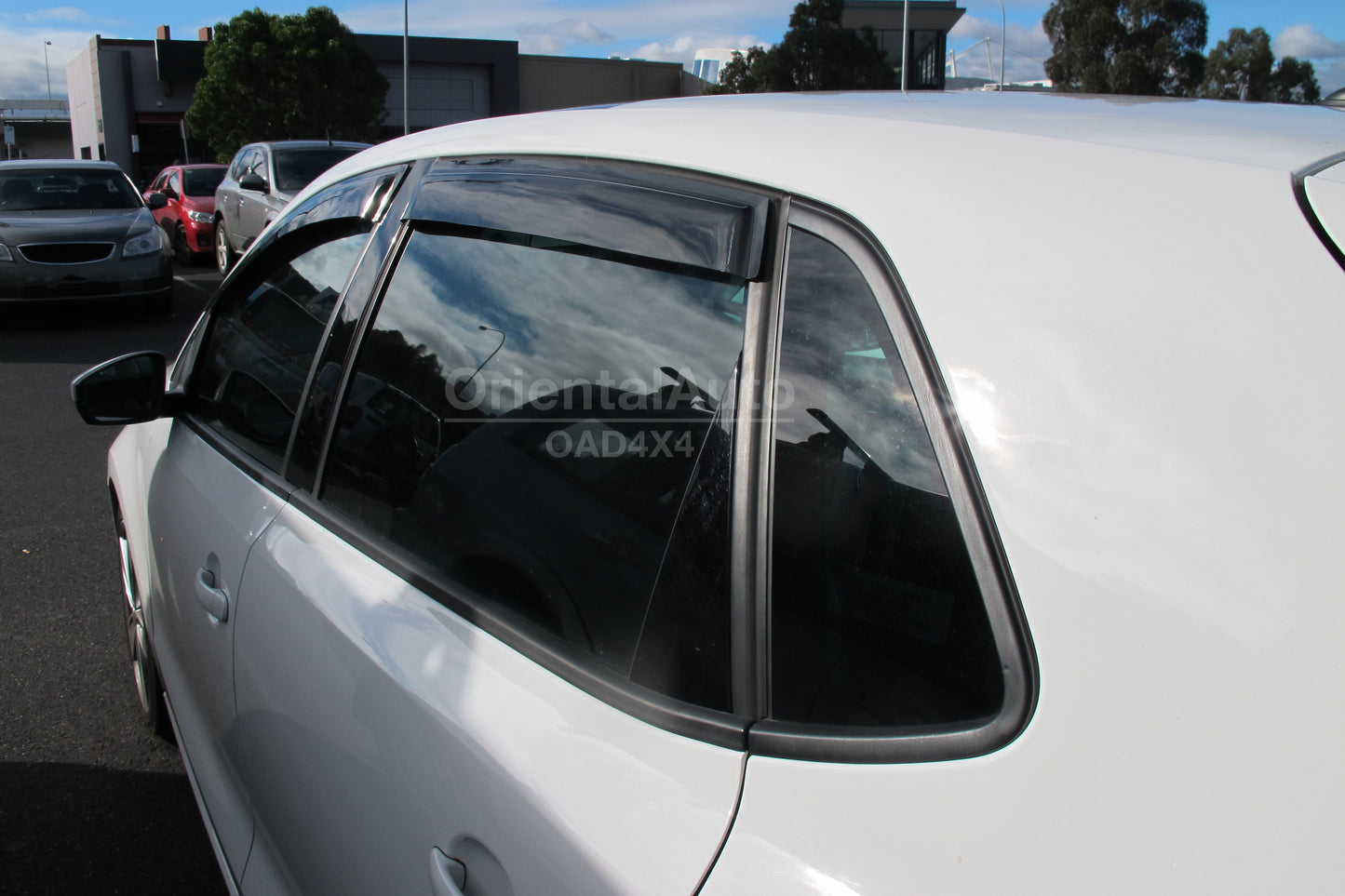 Premium Weather Shields Weathershields Window Visors For Volkswagen Polo 6R Series Hatch 2010-2017