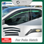 Premium Weather Shields Weathershields Window Visors For Volkswagen Polo 6R Series Hatch 2010-2017