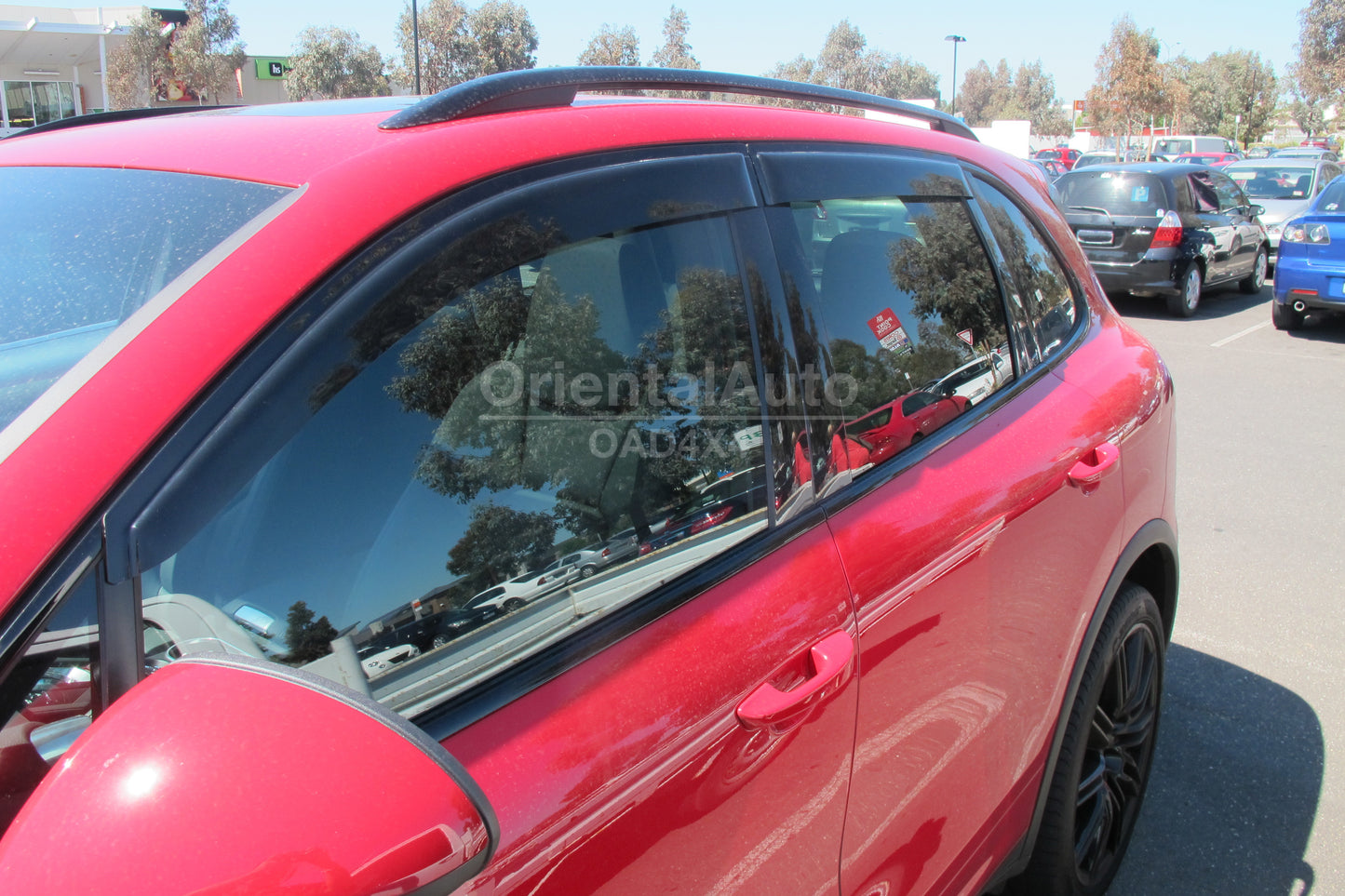 Premium Weathershields For Porsche Cayenne 2010+ Weather Shields Window Visor