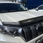 Injection Bonnet Protector & Widened Luxury 6pcs Weathershield for Toyota Land Cruiser Prado 150 2018-Onwards Weather Shields Window Visor + Hood Protector Bonnet Guard