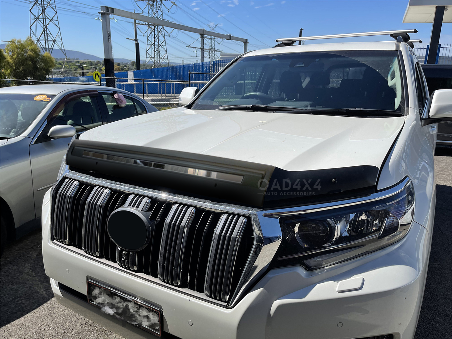 Injection Modeling Bonnet Protector for Toyota Land Cruiser Prado 150 2018-Onwards Hood Protector Bonnet Guard