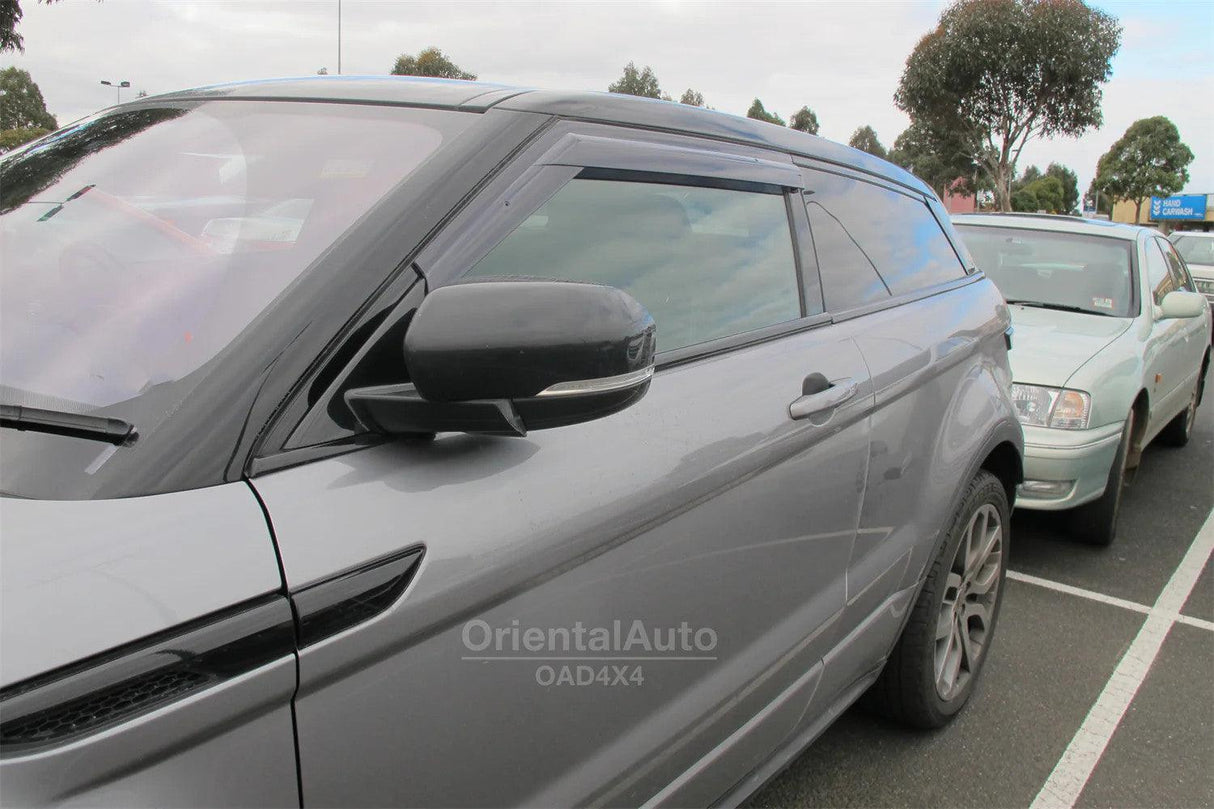 Injection Weather Shields for Land Rover Range Rover Evoque 3D L538 2011-2018