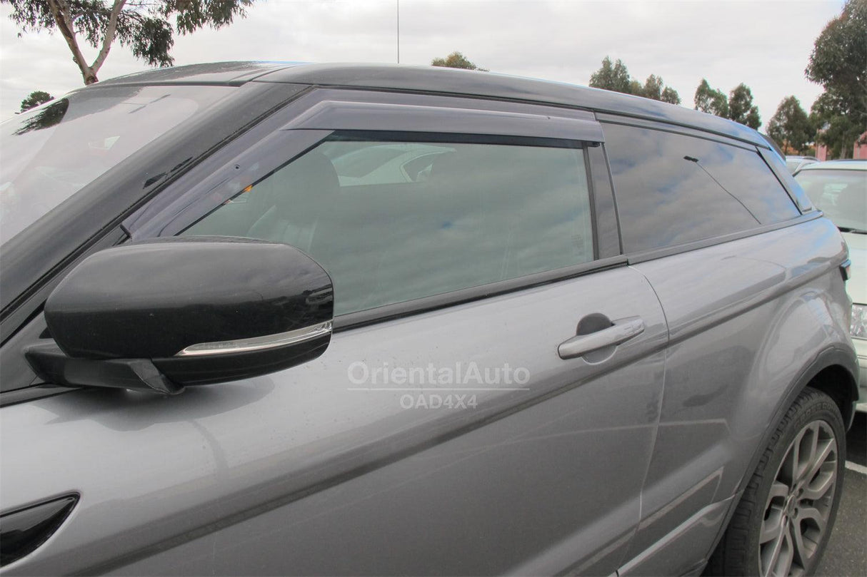 Injection Weather Shields for Land Rover Range Rover Evoque 3D L538 2011-2018