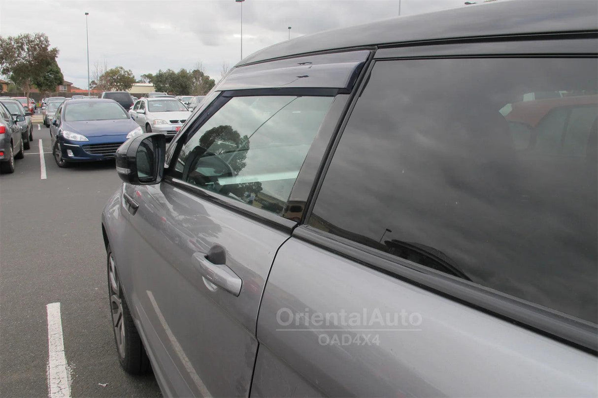 Injection Weather Shields for Land Rover Range Rover Evoque 3D L538 2011-2018